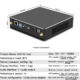 Abs G-45 Black Mini Host Full Cooper Turbo Cooler 19v 9.5a Mini Host i53740/8G/256G