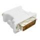 DVI-I 24+5 Pin Dvi To Vga Male To Female Video Converter Adapter For Pc Laptop For Graphics Cards White