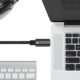 Thunderbolt 4 Dual Type C Data Line 40gbps Usb C Cable Pd 100w 5a/20v 8k Hd Usb-c Data Transfer For Macbook Thunderbolt4 Cable 1.0m