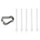 Stylus  Replacement  Nib  Kit Pen Tip Compatible For Samsung Galaxy Tab S6lite S6/s7/s7/note10/note20 White 5-piece