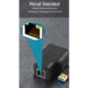 3-way Head Rj45 Ethernet Splitter 1 to 2 Network Extension Connector Distributor