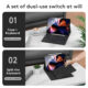 Bluetooth Keyboard with Protective Leather Case Set for iPad Pro11 Air5