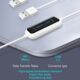 Usb Date Cable Pc To Pc Online Share Synchronous Link Network Direct Data Transfer Bridge Led Cable For Dual Computer White