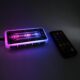 Coolmoon RGB Remote Controller Dc12v 5a Led Smart Fan Controller With 10pcs 6-pin Fan Ports 2pcs 4-pin Light Bar Ports black