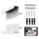 Universal Wall Mounted Tablet Stand Holder Wall Mount Bracket Stabilizer Kitchen Tablet Holder For All Tablet Phones White
