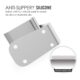 270° Rotatable Foldable Aluminum Alloy Desktop Holder Tablet Stand for Samsung Galaxy Tab Pro S iPad Pro10.5 9.7"" 12.9'' iPad Air Surface Pro 4 Kiosk POS Stand Silver