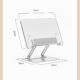 Book Stand For Reading Height Adjustable Book Holder Hands Free Folding Reading Stand Aluminium Alloy Base For Displaying Cookbook Sheet Music Laptop Silver (wood grain aluminum