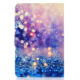 Universal Laptop Protective Cover Color Painted 8 Inches PU Case with Front Snap Purple quicksand
