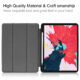 11 inch Foldable TPU Protective Shell Tablet Cover Case Shatter-resistant with Pen Slot for iPadPro blue